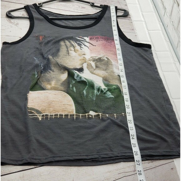 Bob Marley Rastaman Unbranded Ladies Tank Top Size Small - Picture 7 of 7